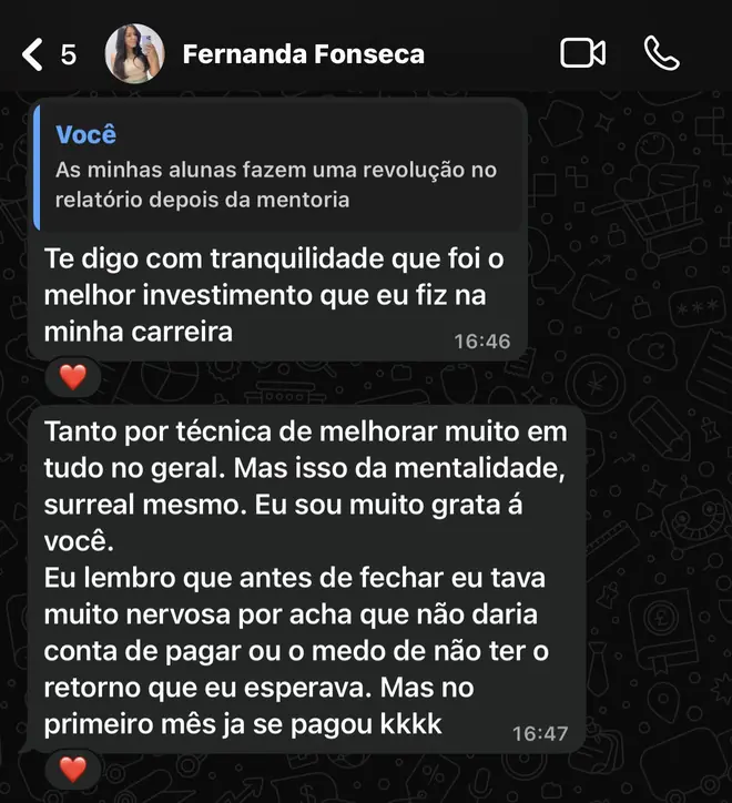 Katya Santos Beauty: a cliente interessada já comprou — método validado
